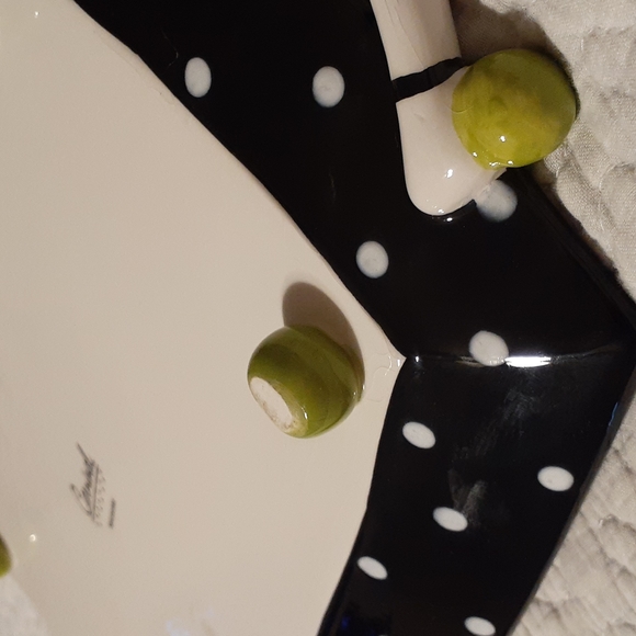 Carnival Hand Painted Alice in Wonderland Jewelry Tray & Vase - Picture 6 of 12